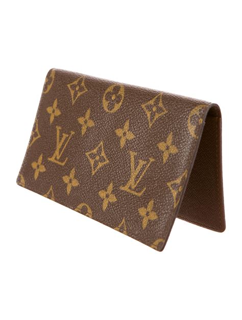 louis vuitton check book|authentic Louis Vuitton checkbook cover.